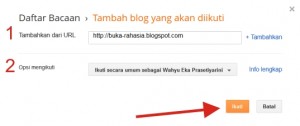 Cara Follow Blog Orang Lain 3