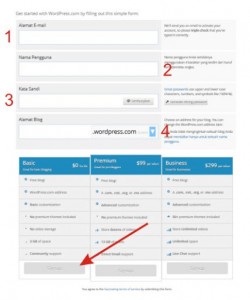 Cara Membuat Blog di WordPress 2