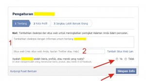 Cara Membuat Halaman Suka di Facebook 6