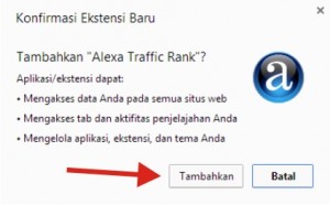 Cara Install Toolbar Alexa di Google Chrome 3