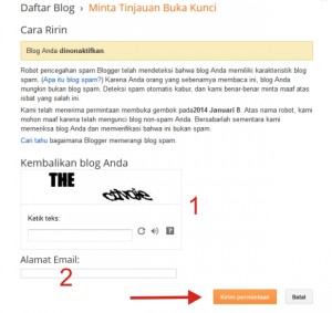 Cara Mengembalikan Blog yang Dihapus Pihak Blogger 4