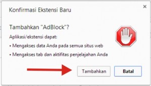 Cara Pasang AdBlock di Google Chrome 6