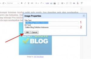 Cara Pasang Alt Tag pada Gambar Postingan Blogspot 2