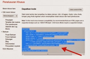 Cara Pasang Widget Google Custom Search di Blog 6_
