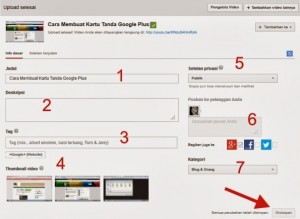 Cara Upload Video ke Situs Youtube 8