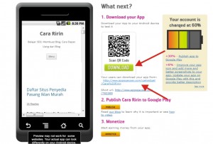 Cara Membuat Aplikasi Android untuk Blog Website 6