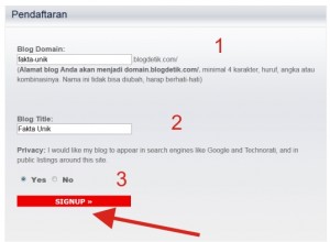 Cara Membuat Blog di Blogdetik 3