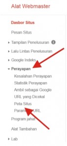Cara Mengirim Peta Situs di Google Webmaster 4
