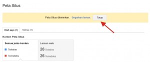 Cara Mengirim Peta Situs di Google Webmaster 7