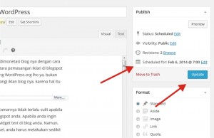 Cara Menjadwal Penerbitan Artikel di WordPress