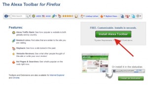 Cara Pasang Alexa Toolbar di Firefox 1