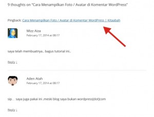 Sekilas Tentang PingBack dan TrackBack di WordPress 1