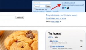 Cara Membuat Blog di Livejournal 1