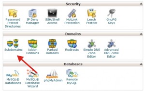 Langkah-langkah buat sub domain di Cpanel