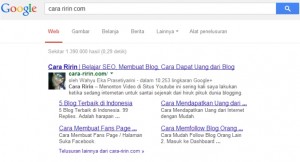 Cara Mendapatkan Sitelinks dari Mbah Google