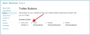 Cara Pasang Tombol Follow Twitter di Blog 1