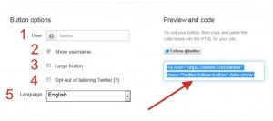 Cara Pasang Tombol Follow Twitter di Blog 2