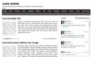 Cara Pasang Widget Twitter di Blog 5
