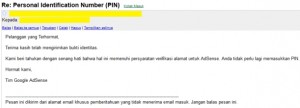 Selamat! Akun Google AdSense Sudah Terverifikasi