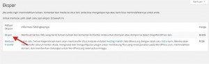 Panduan melakukan Back Up WordPress Gratis