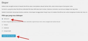 Tata Cara membackup blog WordPress Gratis