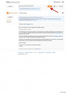 Belajar Cara Buat Blogger / Blogspot dengan Hape Android Kamu