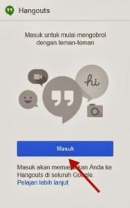 Fitur Chating Hangout Google Plus