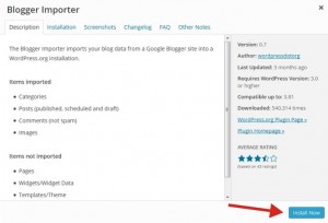 Tutorial Cara Import File Artikel dari Blogger ke WordPress
