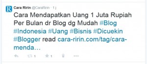 Minta Tolong Teman untuk Me-Retweet di Twitter