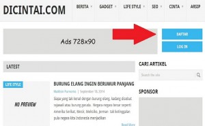 Daftar Blog Gratis Terbaik Keren Indonesia