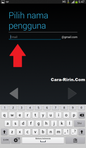 Cara Registrasi Akun Gmail Bahasa Indonesia di Android