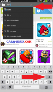 Download Aplikasi Blackberry Messenger di Play Store Google