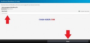 Verifikasi Account BBM dengan Menggunakan Email Gmail