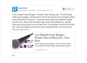 Facebook Embedded Post