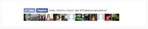 Facebook Like Button / Tombol Like