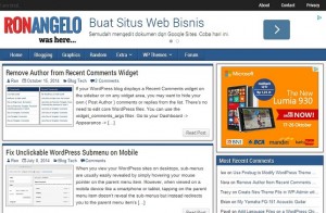 Frontier Theme Blog WordPress SEO Friendly