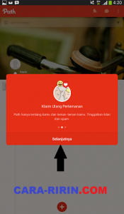 Cara Share Foto dan Video di Akun Path