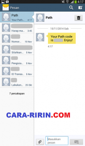 Instant Messenger Terbaik di Dunia Path