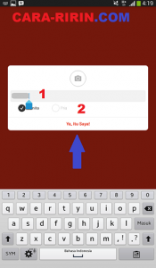 Verifikasi Akun Path dengan Nomor Hand Phone