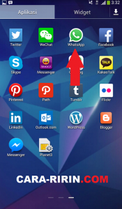 Daftar Akun WhatsApp Messenger di Hp Android