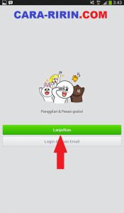 Daftar Akun Line Bahasa Indonesia di Ponsel Android