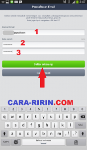 Verifikasi Akun Line dengan Alamat Email Aktif