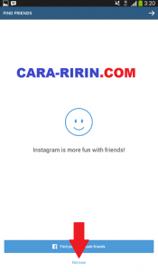 Verifikasi Akun Instagram pakai Alamat Email