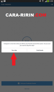 Cara Konfirmasi Akun Instagram melalui Nomor Hp