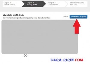 Menambahkan Foto / Avatar dan Edit Profile Photo Linkedin
