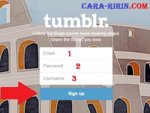 Install Aplikasi Tumblr untuk Smartphone Android