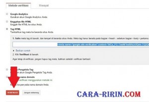 Cara Buat Blog Muncul di Halaman Depan Google dengan Cara Daftar di Webmaster