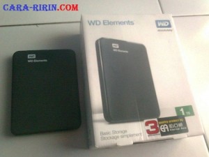 Hardisk Eksternal 1 Tb Merk WD Elements