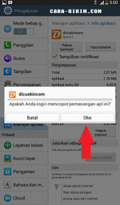 Bagaimana Cara Delete Aplikasi Android di Hand Phone Android Samsung Galaxy Tab Lite 3