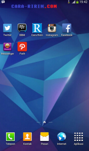 Contoh Cara Mencopot Aplikasi di Hp Android